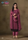 Afreen By Vipul Crinkle Chiffon Beads Designer Salwar Suits
